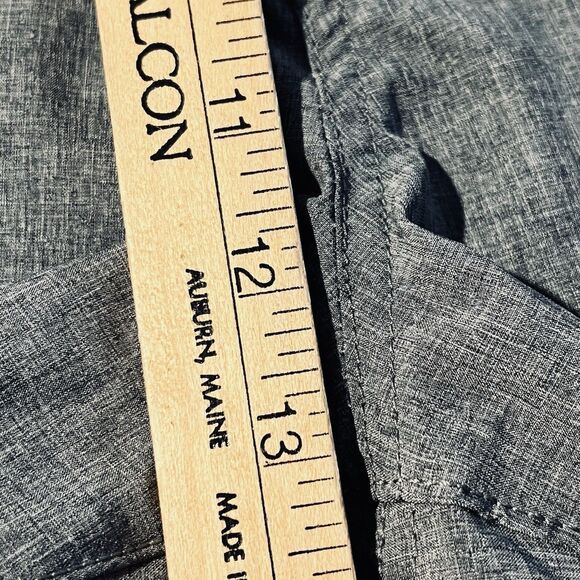 Croft & Barrow Chino Golf Shorts Mens 42 Stretch Gray Polyester Pockets - Picture 8 of 9